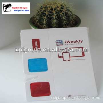3D poster glasses for 3d poster, 3d poster